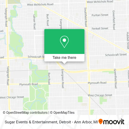 Sugar Events & Entertainment map