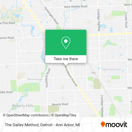 The Dailey Method map