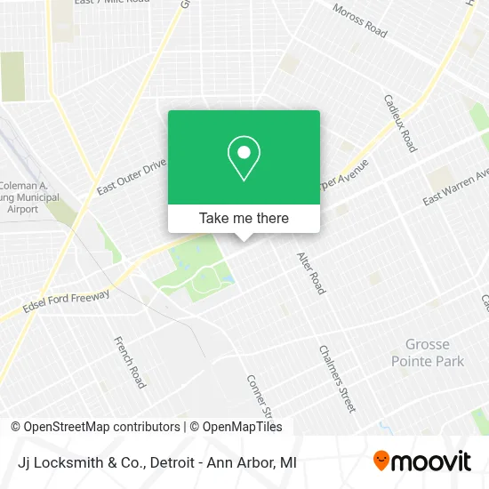 Jj Locksmith & Co. map