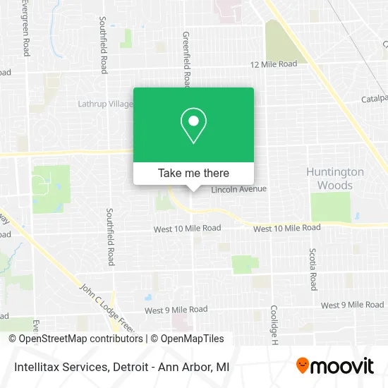 Intellitax Services map