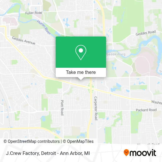 J.Crew Factory map
