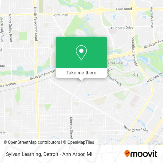 Sylvan Learning map