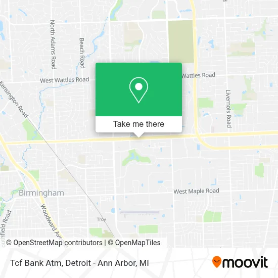 Tcf Bank Atm map
