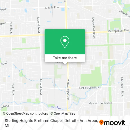 Sterling Heights Brethren Chapel map