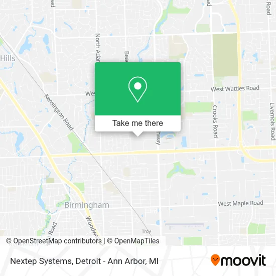 Nextep Systems map