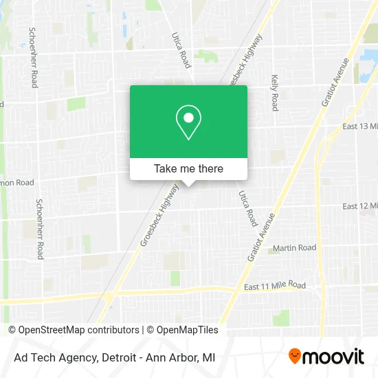 Ad Tech Agency map