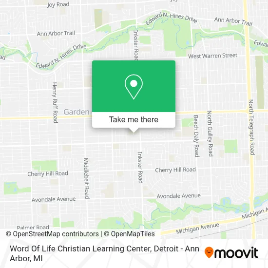 Word Of Life Christian Learning Center map