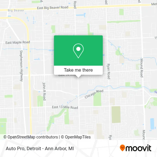 Auto Pro map