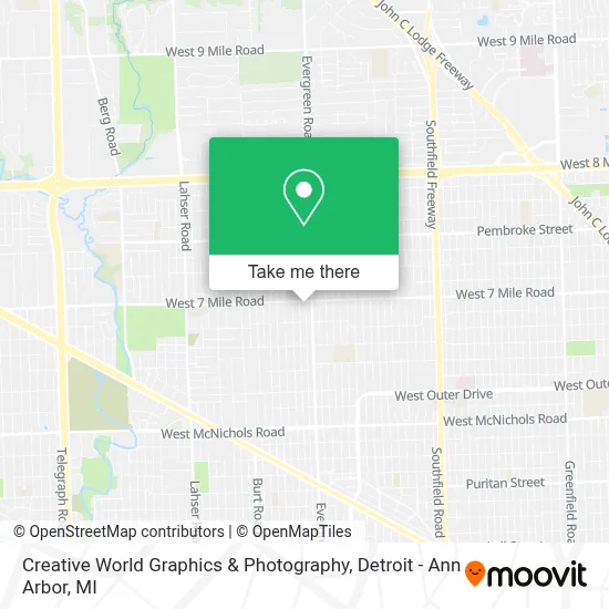 Creative World Graphics & Photography map