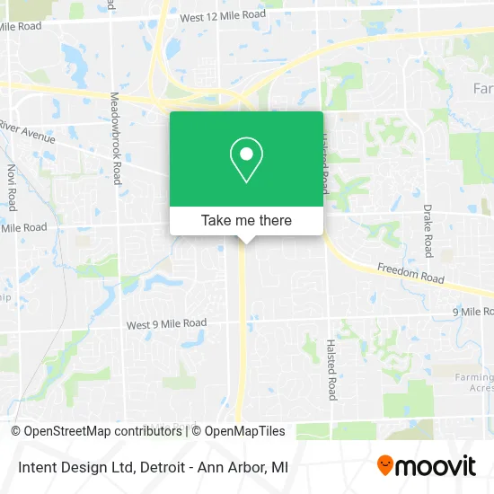 Intent Design Ltd map