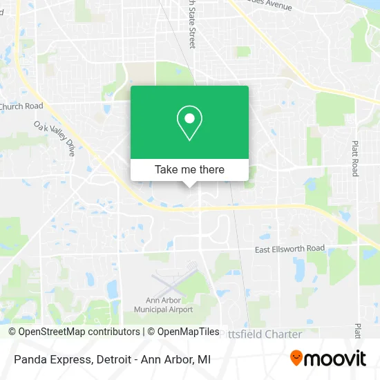 Panda Express map