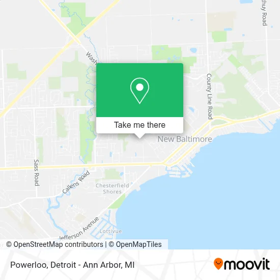 Powerloo map
