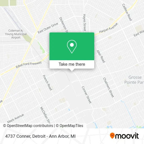 4737 Conner map