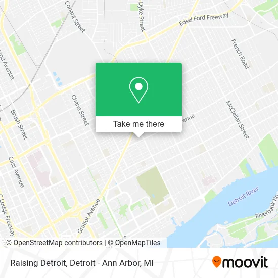 Raising Detroit map