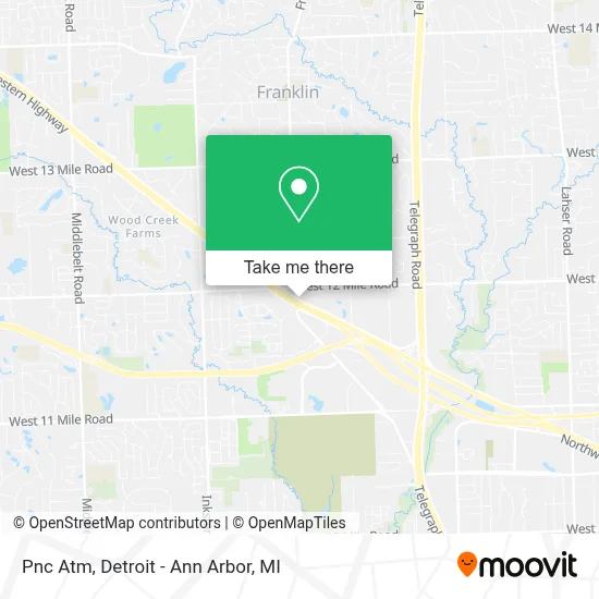 Pnc Atm map