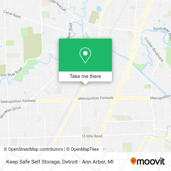 Keep Safe Self Storage map