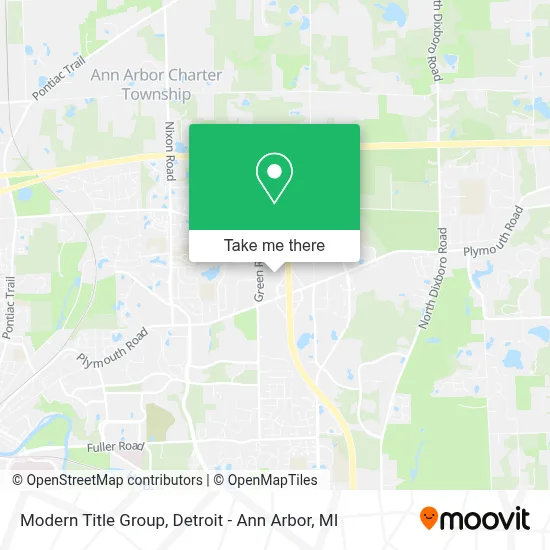 Modern Title Group map
