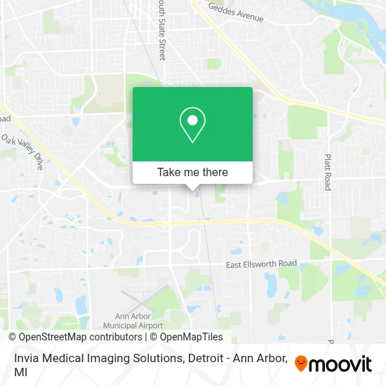 Invia Medical Imaging Solutions map