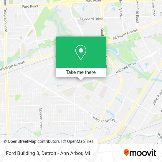 Ford Building 3 map