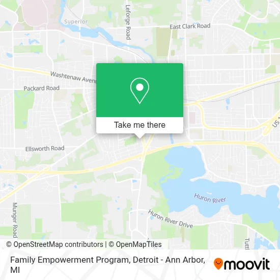 Family Empowerment Program map