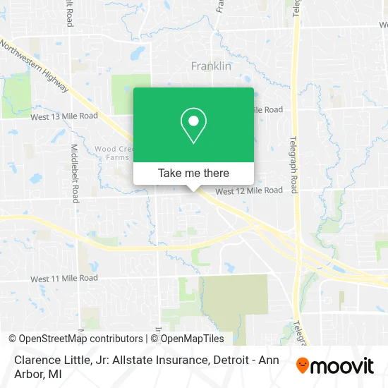 Clarence Little, Jr: Allstate Insurance map