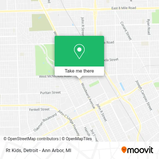 Rt Kids map