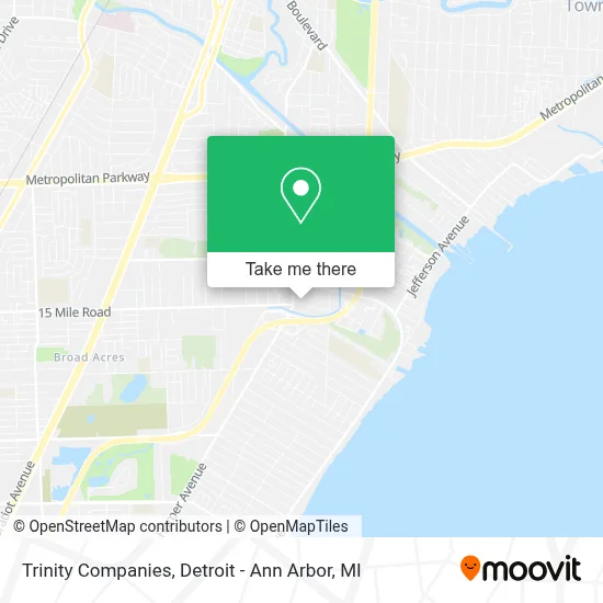 Trinity Companies map