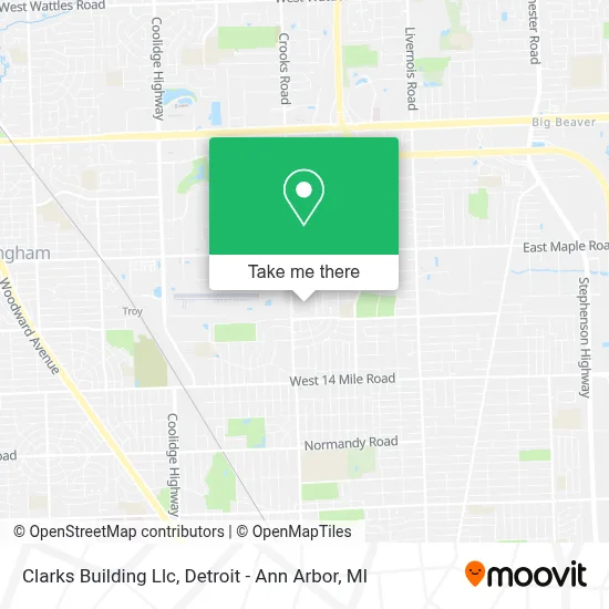Clarks Building Llc map