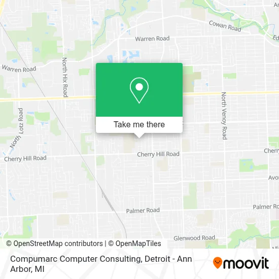 Compumarc Computer Consulting map