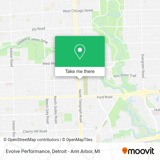 Evolve Performance map