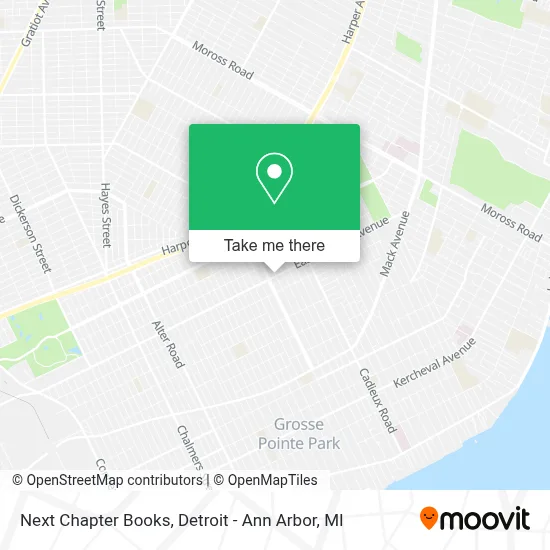 Next Chapter Books map