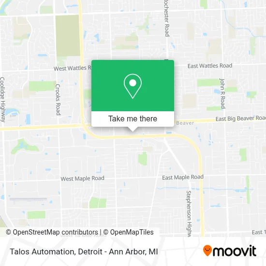 Talos Automation map