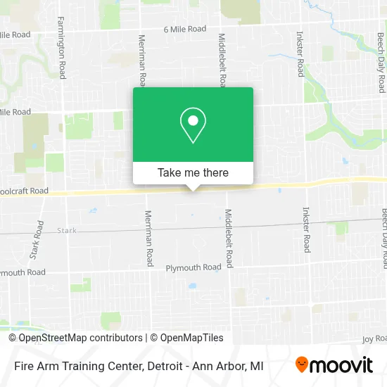 Fire Arm Training Center map
