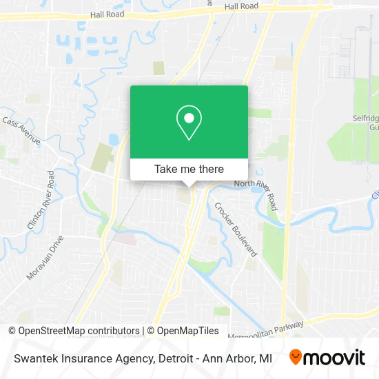 Swantek Insurance Agency map