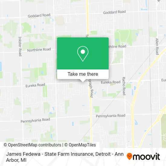 James Fedewa - State Farm Insurance map