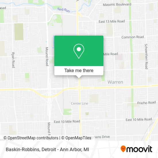 Baskin-Robbins map
