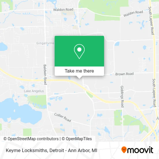 Keyme Locksmiths map