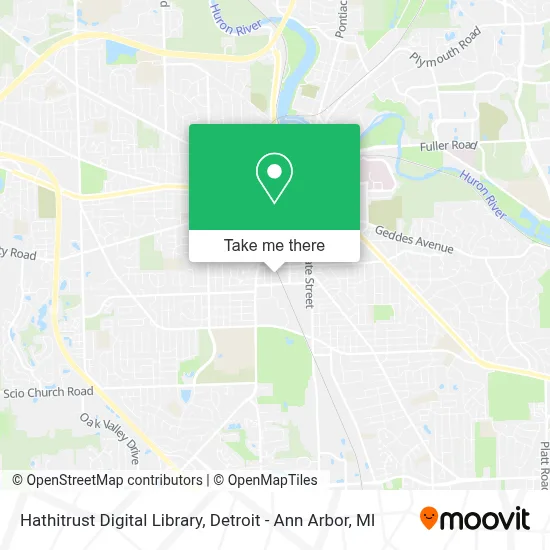 Hathitrust Digital Library map