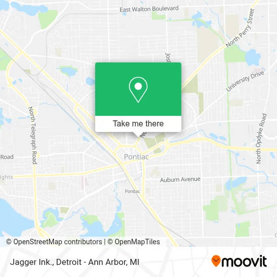 Jagger Ink. map