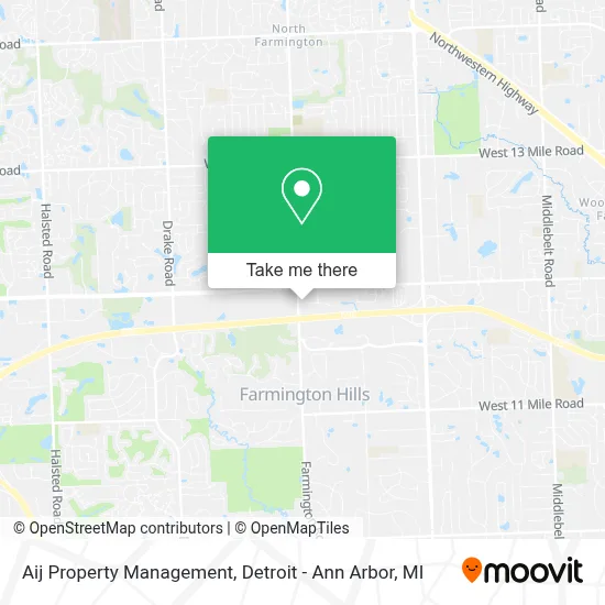 Aij Property Management map