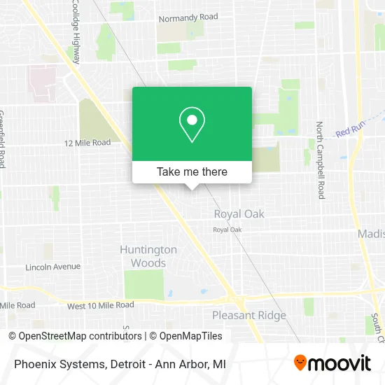 Phoenix Systems map