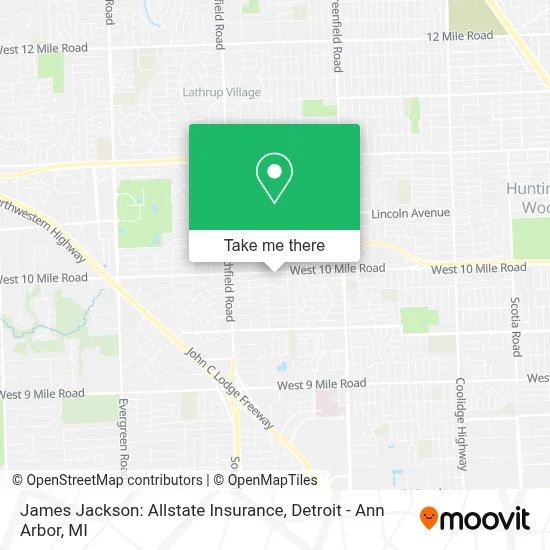 James Jackson: Allstate Insurance map