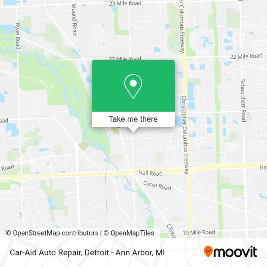 Car-Aid Auto Repair map