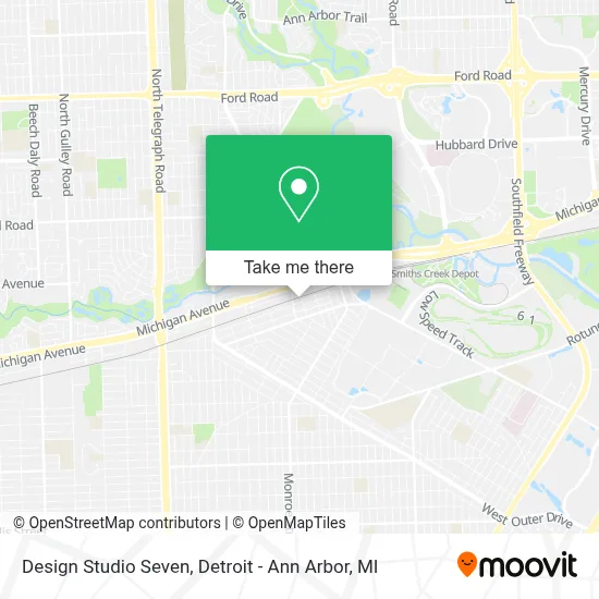 Design Studio Seven map