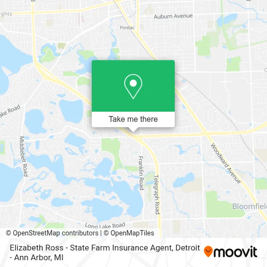 Elizabeth Ross - State Farm Insurance Agent map