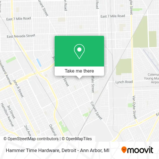 Hammer Time Hardware map
