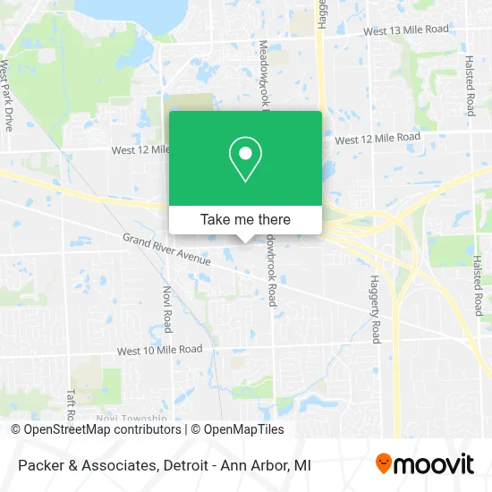 Packer & Associates map