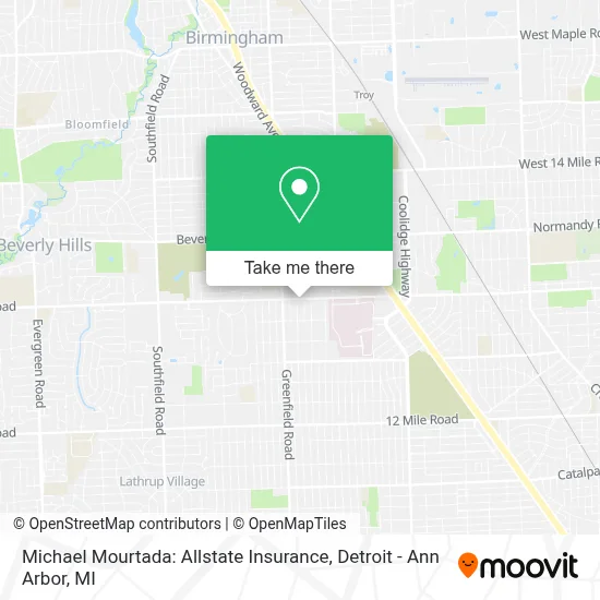 Michael Mourtada: Allstate Insurance map