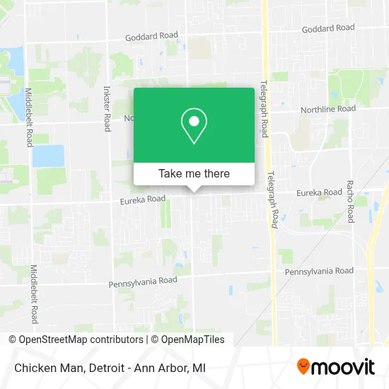 Chicken Man map