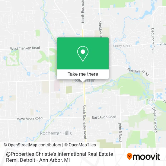 @Properties Christie's International Real Estate Remi map